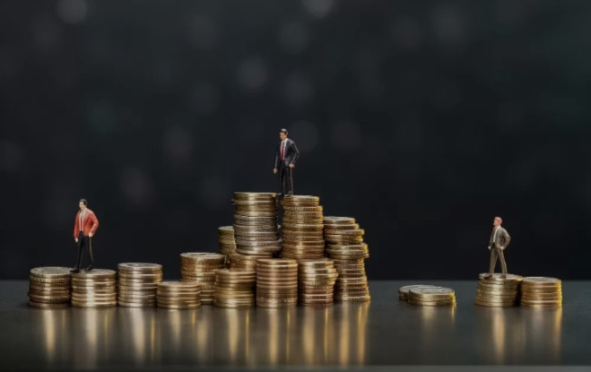 Ilustrasi orang dengan kecukupan rezeki. [Int]